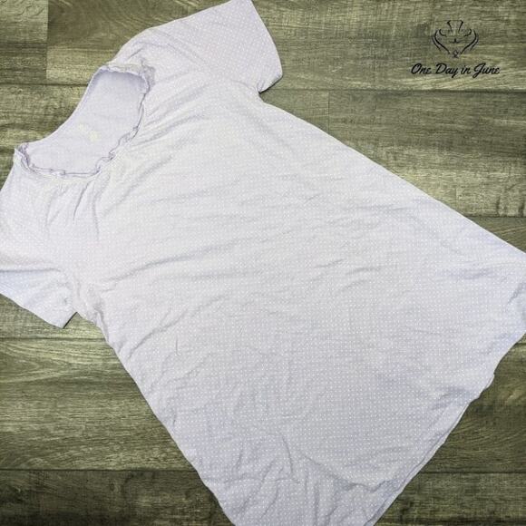 Bobbie Brooks Polka Dot Night Shirt Size S - Picture 1 of 4